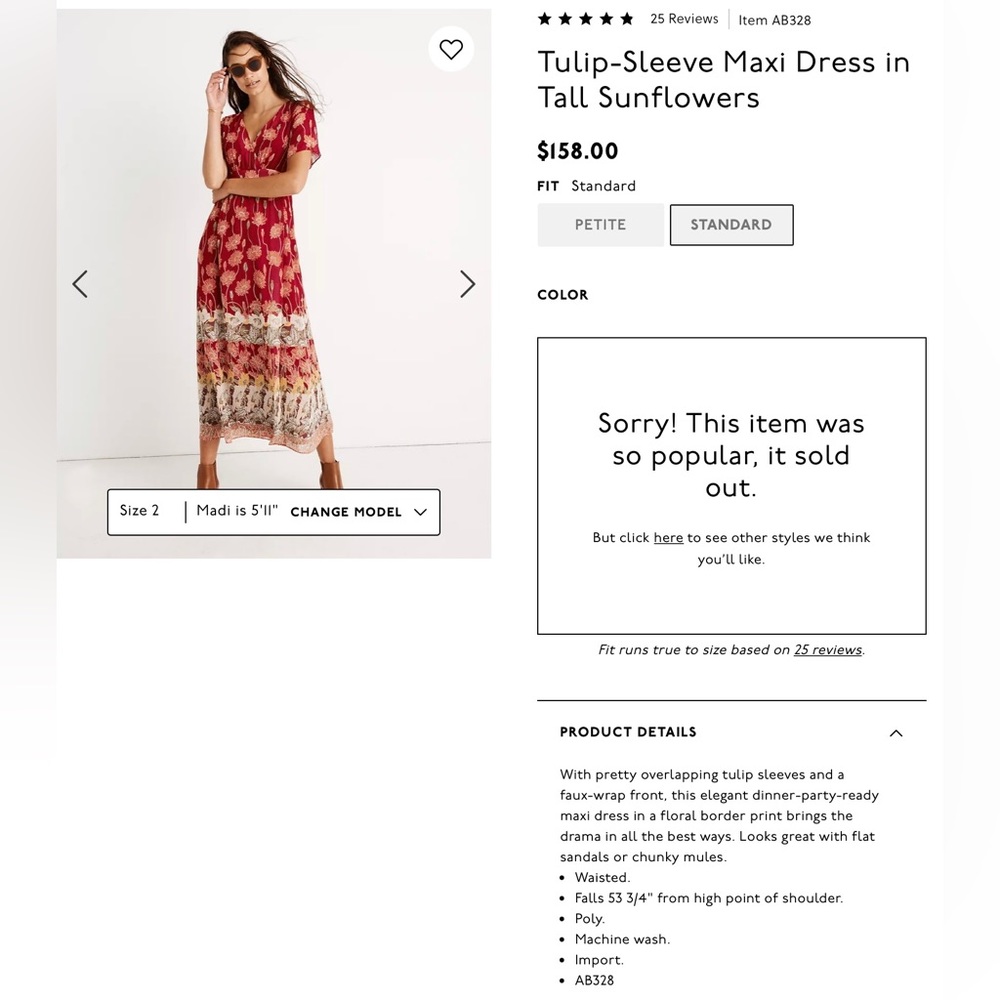 Madewell Floral Maxi Dress View 3